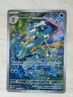 Pokemon TCG Frogadier 089/086 Chaos Rising Illustration Rare NM - Image 1