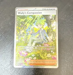 Pokemon TCG Wally's Compassion Holo 186/132 Me01: Mega Evolution EN - Image 1