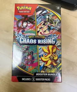 New Pokemon TCG Chaos Rising Booster Bundle Pack,3 Pack Blister, Factory Sealed - Image 3