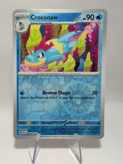Croconaw 040/162 Reverse Holo Temporal Forces - Pokemon TCG NM - Image 1