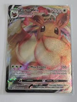 Pokemon TCG Eevee VMAX SWSH087 Holo Black Star Promo NM/M - Image 1