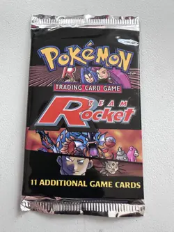 Pokemon Team Rocket Booster Pack Unlimited edition TCG - Image 1