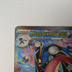 Mega Greninja EX 116/086 Special Illustration Rare Chaos Rising Pokemon TCG NM - Image 2