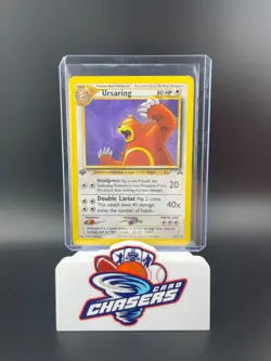 Pokemon 2001 Neo DISCOVERY 1st Edition URSARING 34/75 RARE- LP-MP - Image 1