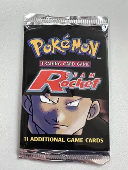 Pokemon Team Rocket Booster Pack Unlimited edition TCG - Image 1