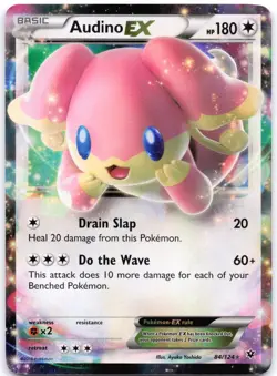 Audino EX 84/124 Holo Fates Collide - Image 1