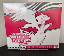 Pokemon TCG Scarlet & Violet White Flare Elite Trainer Box English - Image 1