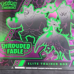 Pokemon Elite Trainer Box Scarlet & Violet Shrouded Fable English - Image 1