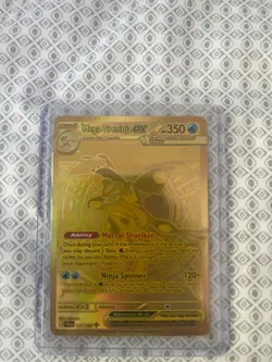 2026 Pokemon Mega Greninja ex Gold Hyper Rare 122/086 Chaos Rising NM - Image 4