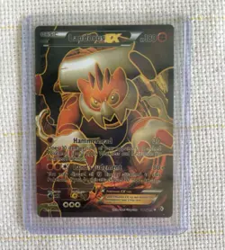Pokemon Landorus EX 144/149 Boundaries Crossed UR Holo Full Art English 180 - Image 1