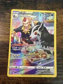 Mightyena Pokemon • Ultra Rare • TG09/TG30 Astral Radiance Trainer Gallery MP-LP - Image 1