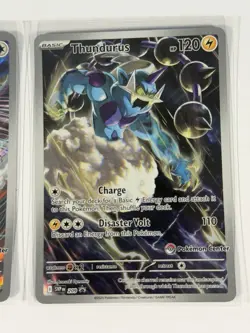 Thundurus 209 & Tornadus 210 Pokemon Center Stamped Promo Black Bolt/White Flare - Image 3