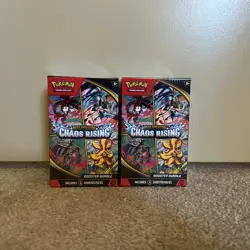 X2 Pokemon TCG ME04: Chaos Rising Booster Bundle New Sealed - Image 1