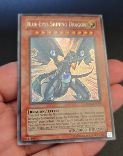 2009 Blue-Eyes Shining Dragon RP02-EN096 Secret Rare ORIGINAL YU-GI-OH - Image 3
