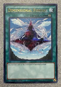Dimensional Fissure DUSA-EN060 Duelist Saga Ultra Rare 1st Edition VLP - Image 1