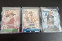 Luffy Ace Sabo Alt Art SEC OP13-118 119 120 One Piece TCG - Image 1