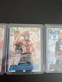 Luffy Ace Sabo Alt Art SEC OP13-118 119 120 One Piece TCG - Image 3