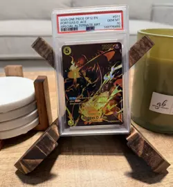 2025 One Piece OP12 En Portgas D Ace Special Alternate Art #011 PSA 10 Gem Mint - Image 1