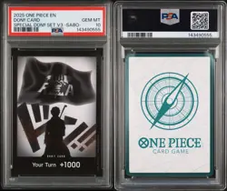 2025 ONE PIECE PROMOS | SPECIAL DON!! SET VOL.3 -SABO- PSA 10 LOW POP - Image 3