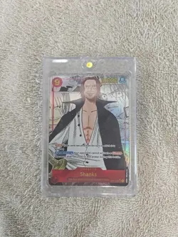 One Piece CCG Shanks OP01-120 SEC Manga Alternate Art PRB-01 English - Image 1
