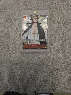 One Piece CCG Shanks OP01-120 SEC Manga Alternate Art PRB-01 English - Image 2