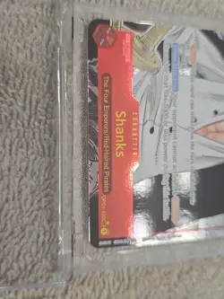 One Piece CCG Shanks OP01-120 SEC Manga Alternate Art PRB-01 English - Image 3