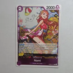 Nami PRB02-012 - One Piece CCG Premium Booster Vol. 2 Rare Foil 2000 Power Namco - Image 1