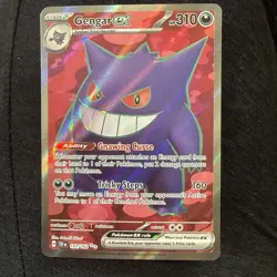 Pokemon TCG Gengar EX Temporal Forces Ultra Rare Card - Image 1