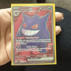 Pokemon TCG Gengar EX Temporal Forces Ultra Rare Card - Image 2