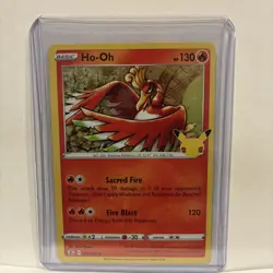 Pokemon Card - Ho-oh Holo Rare 25th Celebrations 001/025 - Image 1