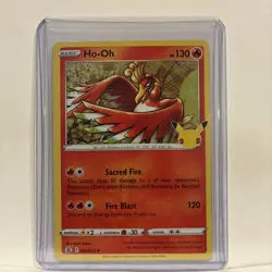 Pokemon Card - Ho-oh Holo Rare 25th Celebrations 001/025 - Image 2