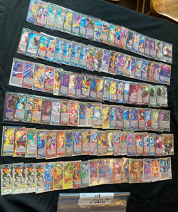 Dragon Ball Super Card Game TCG lot of 119 cards - great cards in sleeves - Image 1