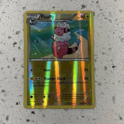 Flaaffy Uncommon XY Steam Siege 39/114 Lightning Reverse Holo Pokemon Card - Image 1