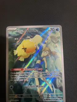 Pokemon TCG Misty's Psyduck 193/182 Destined Rivals Illustration Rare Card - Image 5