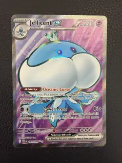 Pokemon TCG Jellicent EX White Flare Holo Double Rare 160/086 NM Card - Image 1