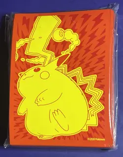 Sealed Vivid Voltage ETB Pikachu VMAX 65 Ct Pokemon Card Sleeves - Image 1