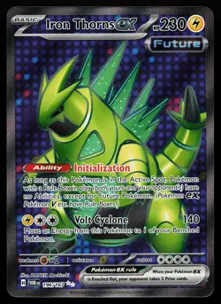 Iron Thorns ex 196/167 Ultra Rare Twilight Masquerade Pokemon Card - Image 1