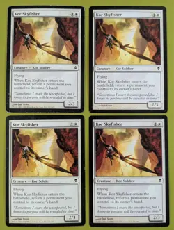 Kor Skyfisher x4 Zendikar 4x Playset Magic the Gathering MTG - Image 1