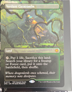 Verdant Catacombs Magic: The Gathering Special Guest Mythic 0113 - Image 1