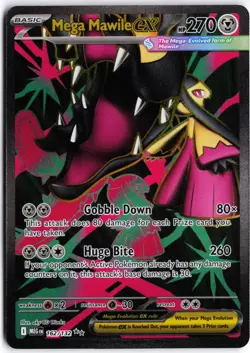 Mega Mawile ex 162/132 Ultra Rare Mega Evolution Pokemon NM - Image 1