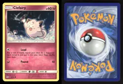 Clefairy 38/68 C Hidden Fates LP Pokemon - Image 3