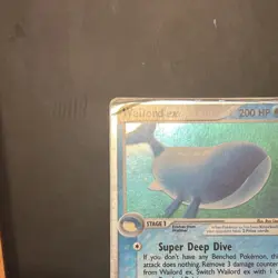 Wailord ex EX 100/100 Sandstorm 200 HP Holo English Pokemon TCG - Image 4