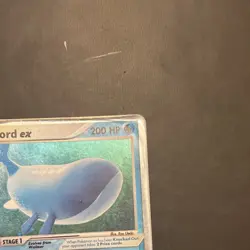 Wailord ex EX 100/100 Sandstorm 200 HP Holo English Pokemon TCG - Image 5