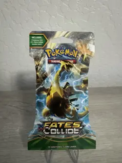 Pokemon 2016 XY Fates Collide Sleeved Booster Pack (Lugia) - Image 1