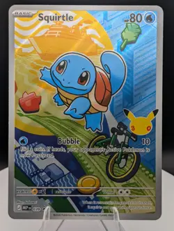 Pokemon TCG: First Partner: Mega MEP 039: Squirtle Black Star Promo (NM) - Image 1