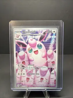 Pokemon Wigglytuff Illustration Rare Phantasmal Flames 105/094 EN NM - Image 1