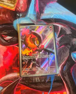 Pokemon TCG Phantasmal Flames ETB Promo Charcadet 022 SEALED - Image 1