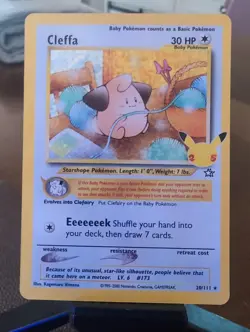 Pokemon Celebrations: Classic Collection #20/111 Cleffa NM - Image 1