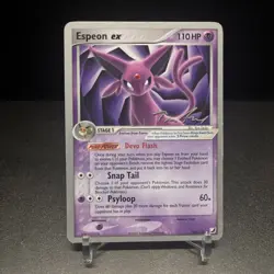 Pokemon Espeon ex 102/115 World Championship Decks 2007 (Tom Roos) LP - Image 1