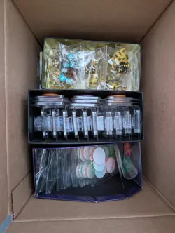 Pokemon TCG Wholesale Bulk Lot - 39 Energy 39 Dice 36 Markers VSTAR 12 Coins - Image 1